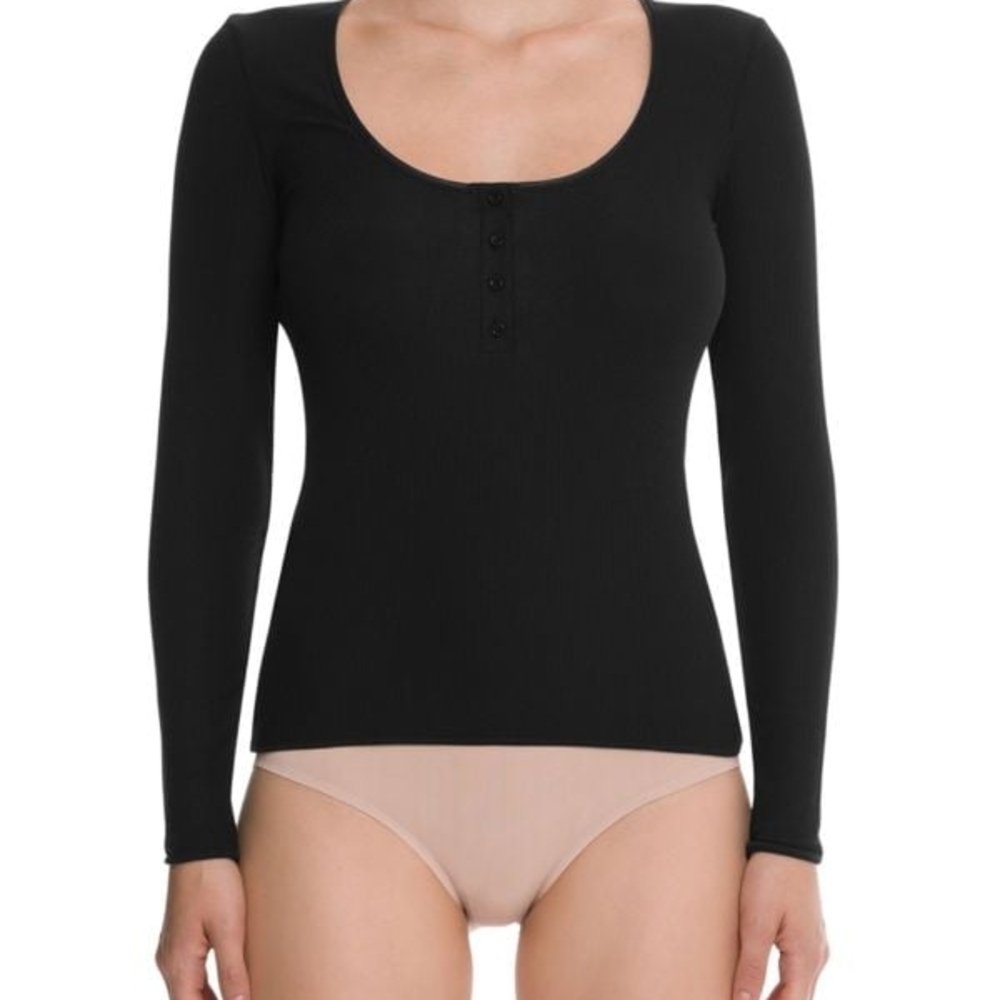 Black Long Sleeve Women's Top